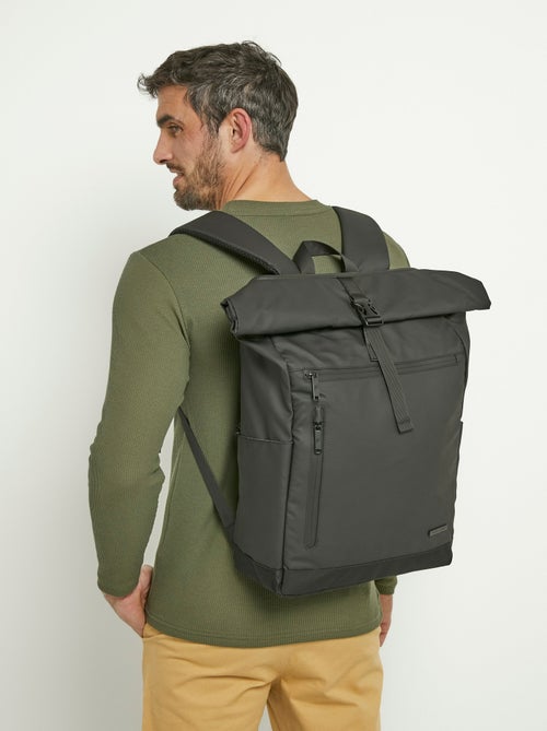 Mochila urbana multibolsillos con cremallera - AFIBEL - Kiabi