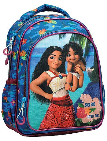 Mochila vaiana con estampado tropical sintética gim/disney