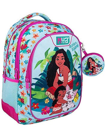 Mochila vaiana ocean sisters 43 cm con estuche a juego – disney