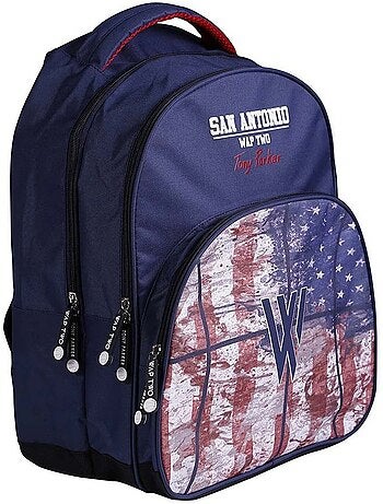 Mochila wap two tony parker 43 cm 2 cremalleras