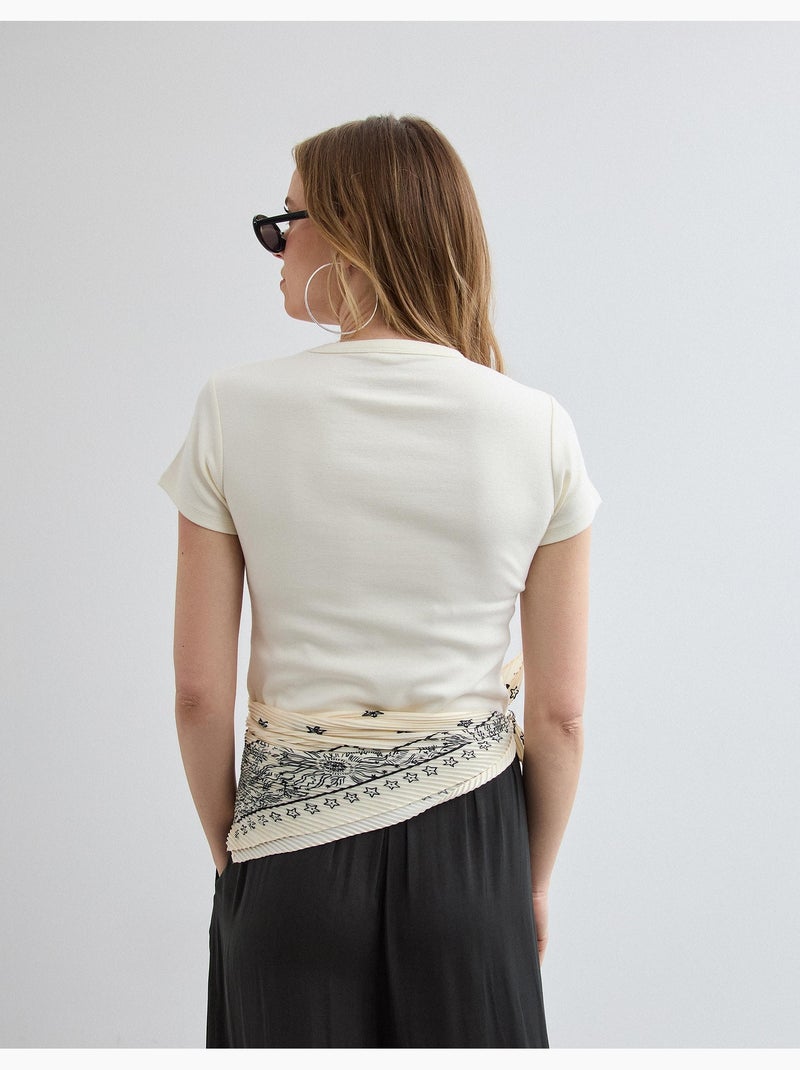 Modal de camiseta, MO Fashion Beige - Kiabi