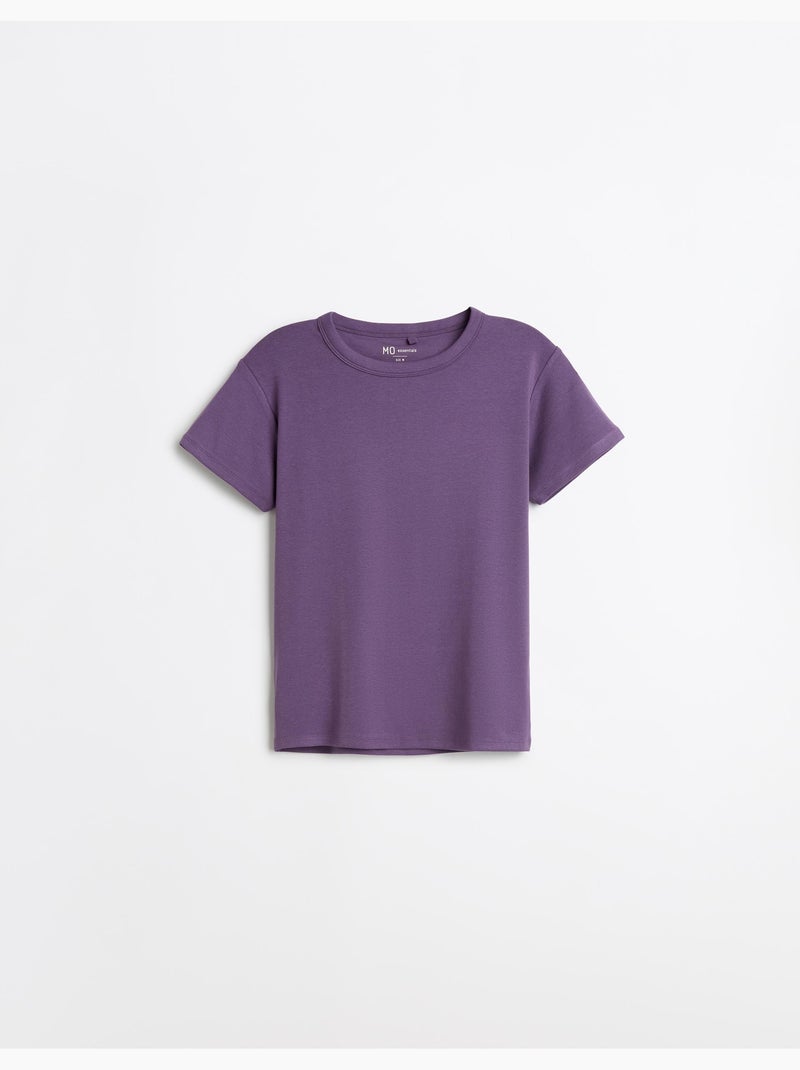 Modal de camiseta, MO Fashion Violeta - Kiabi