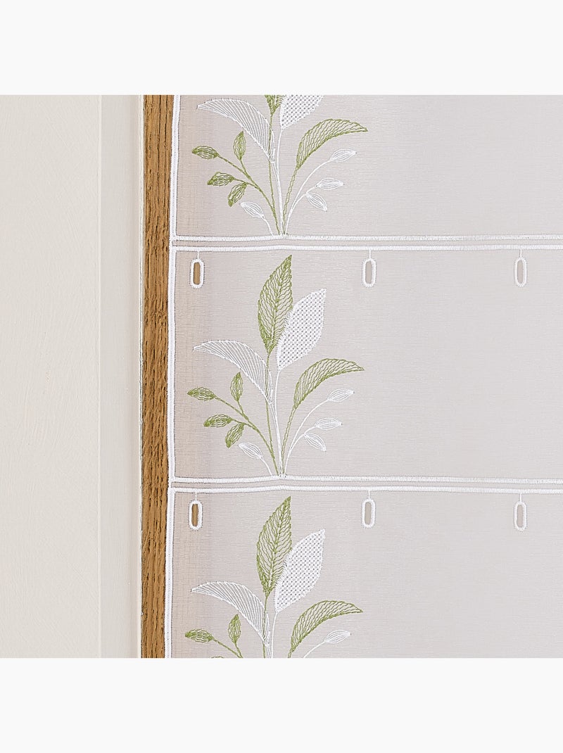 Modulable bordado con hojas Verde - Kiabi