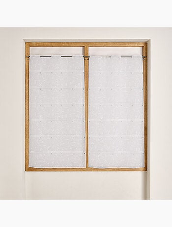 Modulable bordado con hojas y flores