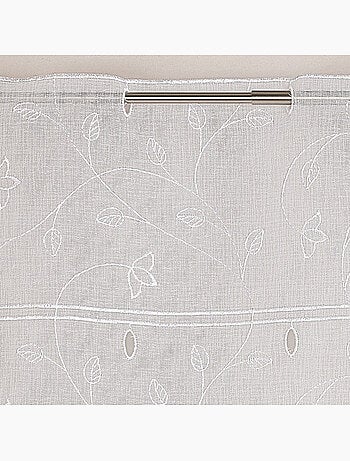 Modulable bordado con hojas y flores