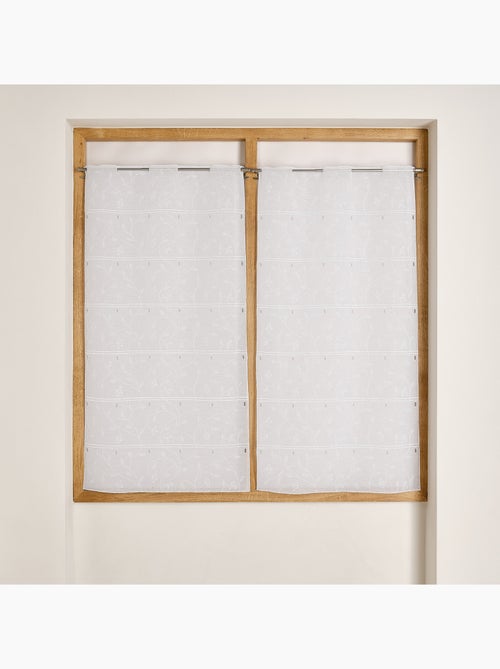 Modulable bordado con hojas y flores - Kiabi
