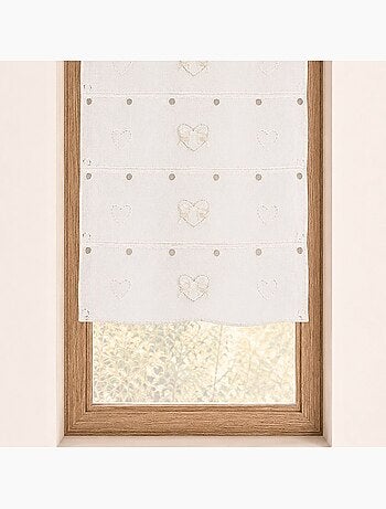 Modulable, bordado con motivos de renos y corazones
