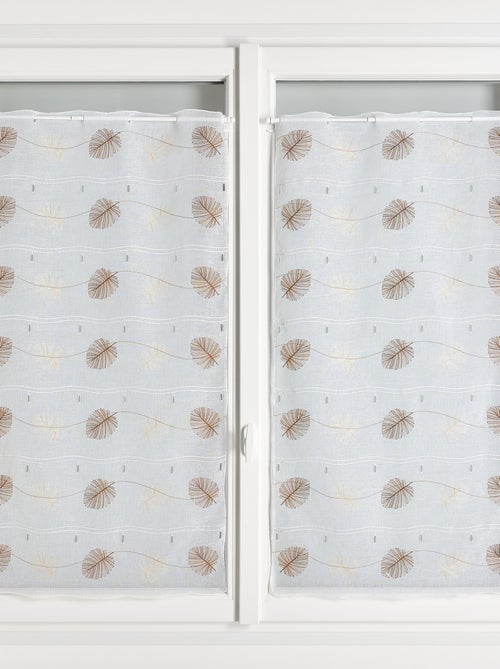 Modulable con hojas bordadas - Kiabi