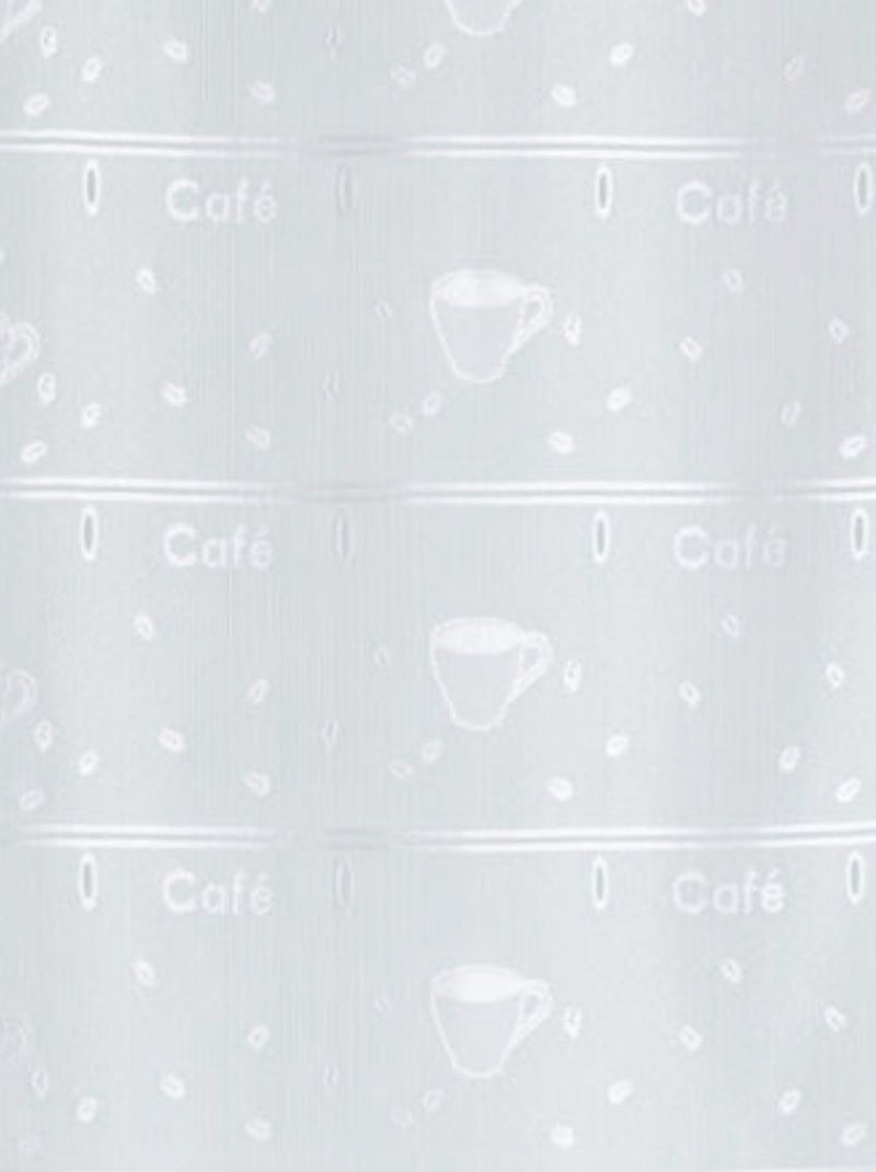 Modulable con motivo de taza de café Blanco - Kiabi
