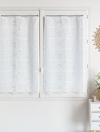 Modular bordado de lino