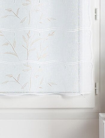 Modular bordado de lino