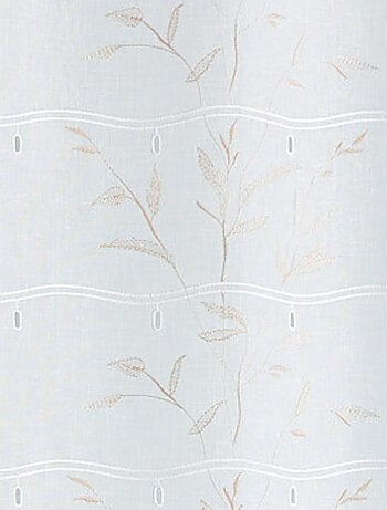 Modular bordado de lino