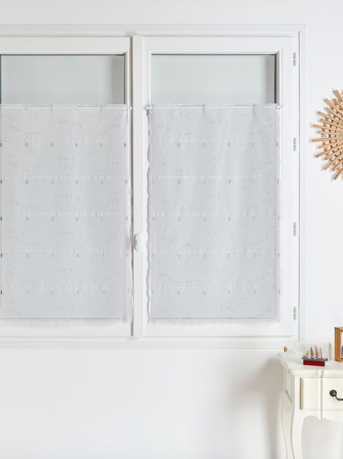 Modular de estameña bordada con motivo de gaviota - Kiabi