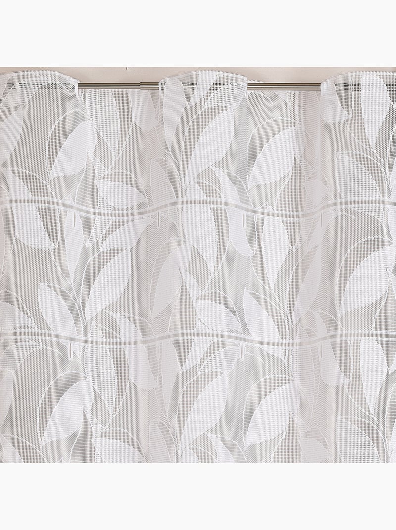 Modular en punto de hojas Blanco - Kiabi