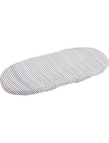 Moisés de fibra natural y funda de tela con soporte de pino - SAUTHON