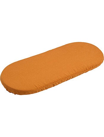 Moisés de fibra natural y funda de tela con soporte de pino - SAUTHON