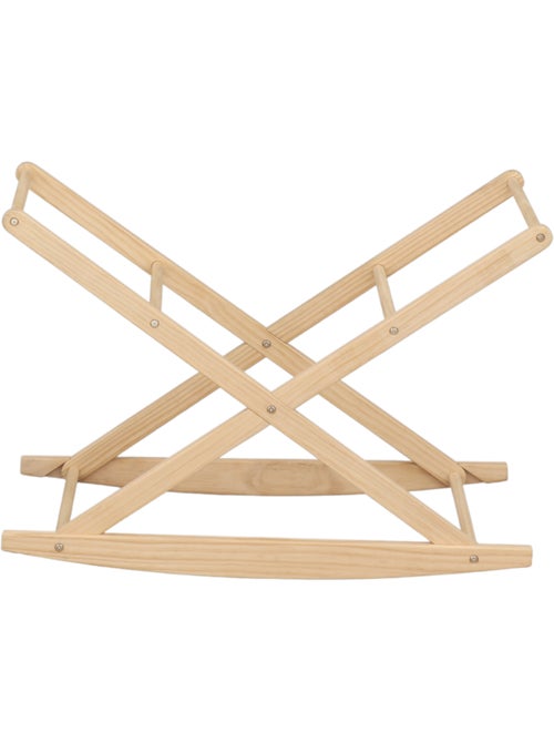 Moisés de fibra natural y funda de tela con soporte de pino - SAUTHON - Kiabi