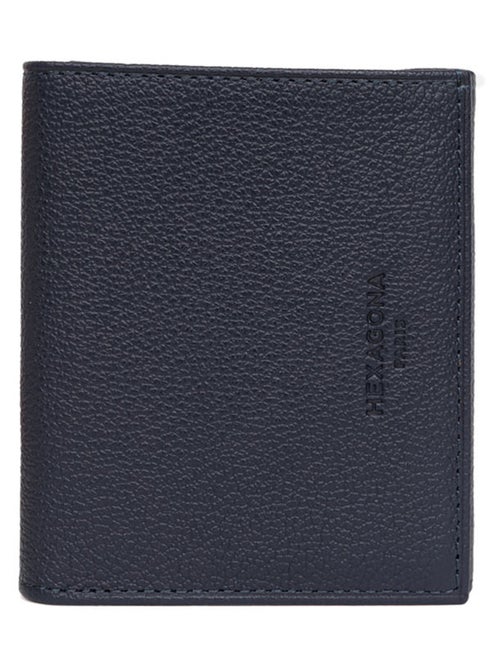 Monedero - 1 pliegue - cuero confort hexagona - Kiabi