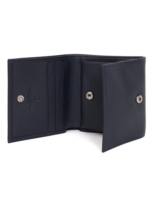 Monedero - 1 pliegue - cuero confort hexagona - Kiabi