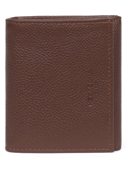 Monedero - 1 pliegue - Cuero CONFORT - Kiabi