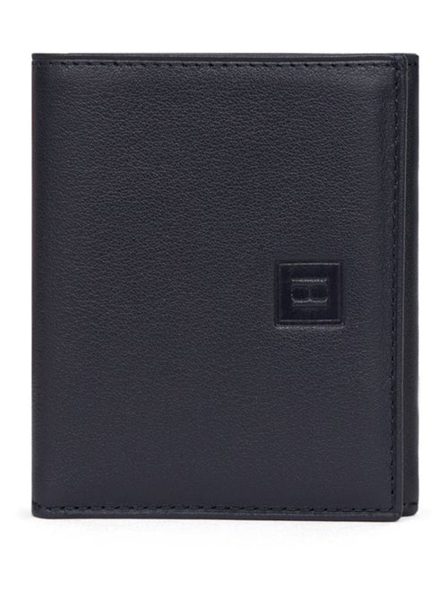 Monedero - 1 pliegue - cuero soft hexagona - Kiabi