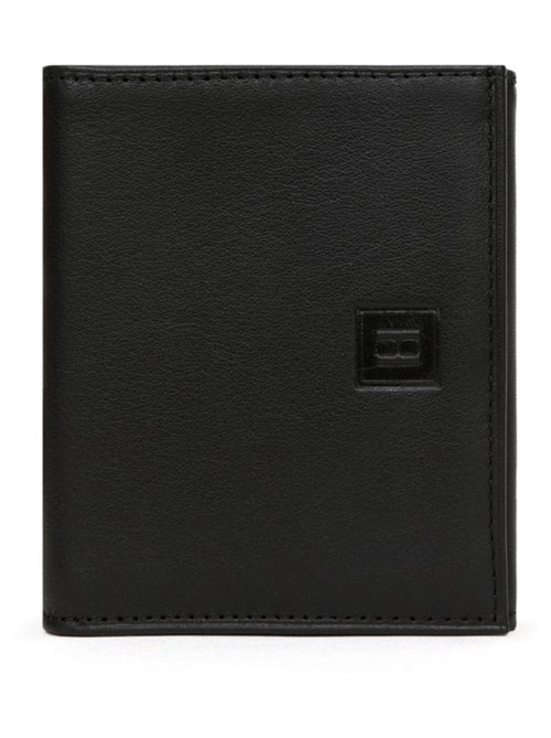 Monedero - 1 pliegue - cuero soft hexagona - Kiabi