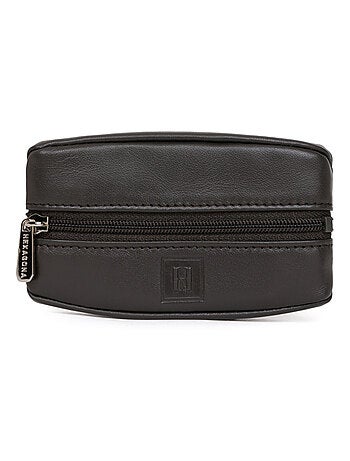 Monedero - cuero soft hexagona