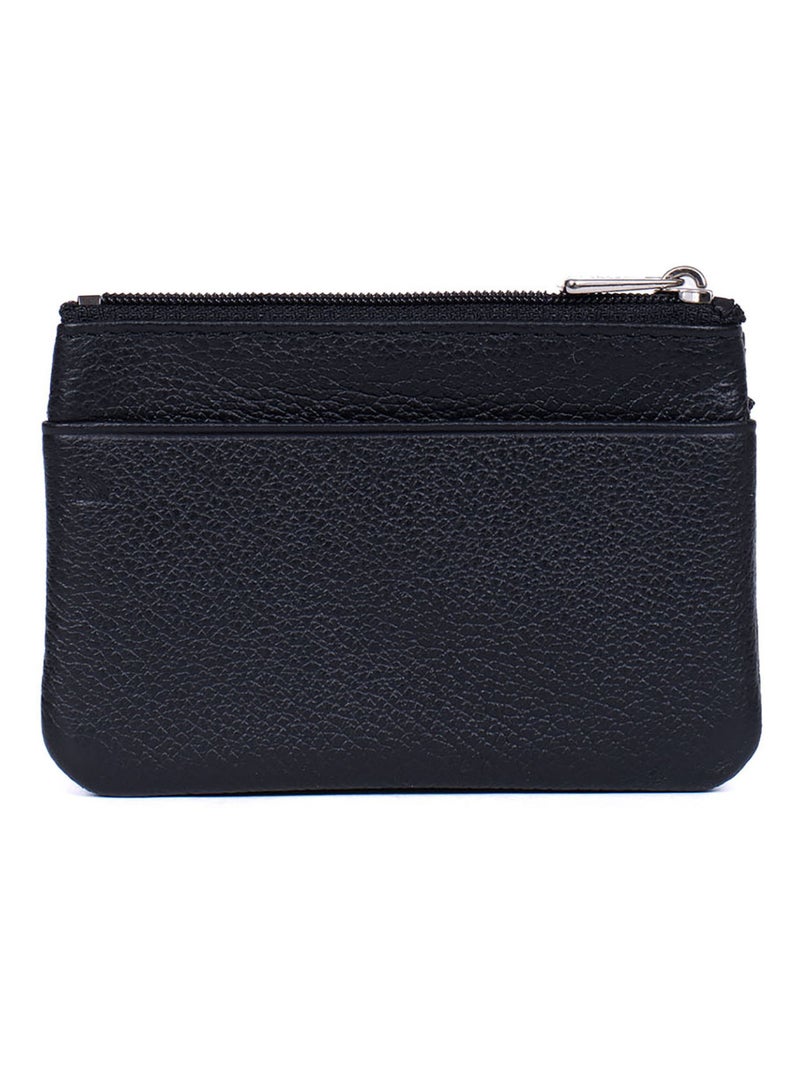 Monedero - stop rfid - cuero confort hexagona Negro - Kiabi