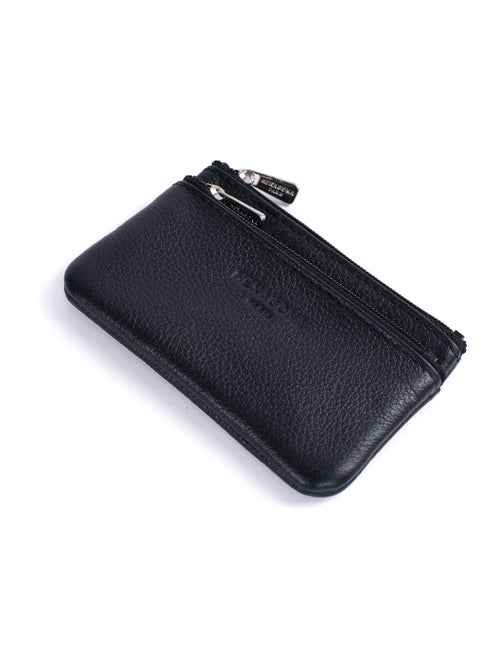 Monedero - stop rfid - cuero confort hexagona - Kiabi