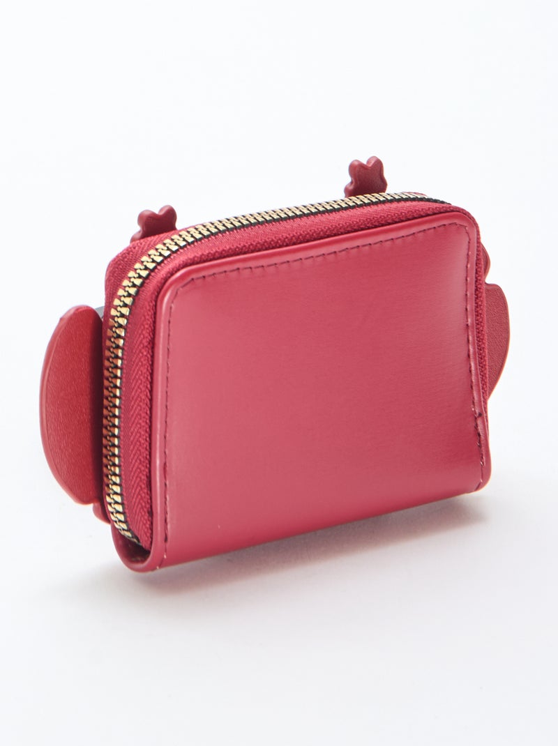 Monedero animado 'Disney' 'Stitch' Navidad Rojo - Kiabi