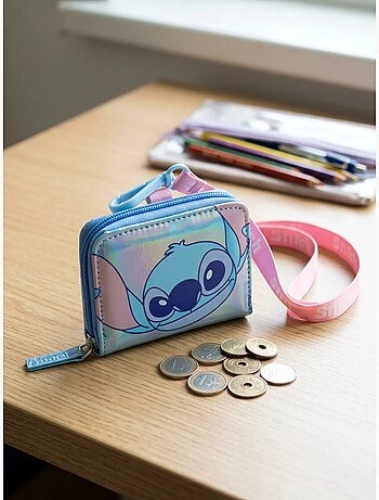 Monedero irisado stitch disney
