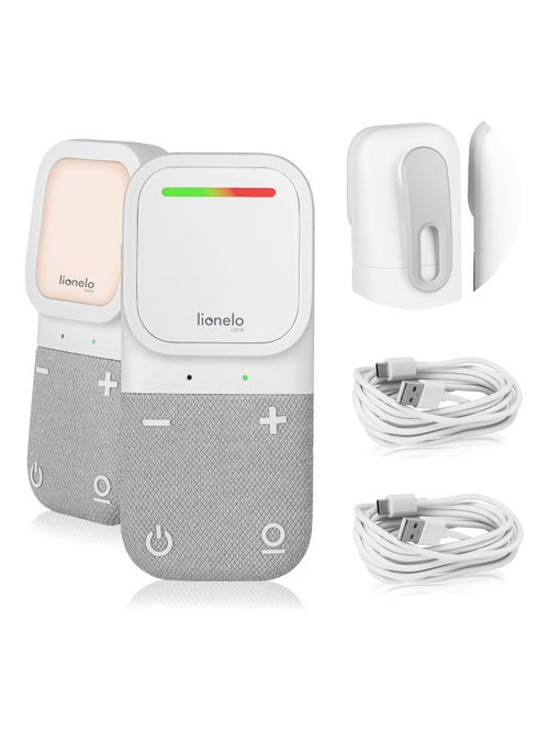 Monitor de audio para bebés LIONELO Babyline 2.2 - Comunicación bidireccional - 12 horas de duración - Kiabi