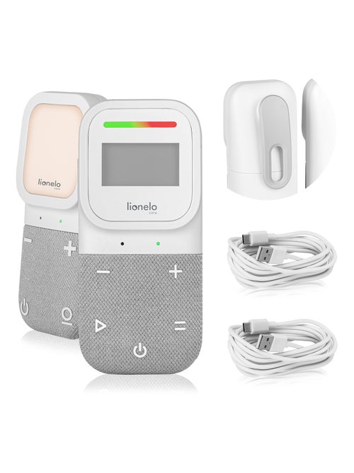 Monitor de audio para bebés LIONELO Babyline 2.3 - Comunicación bidireccional - 10 horas de duración - Kiabi