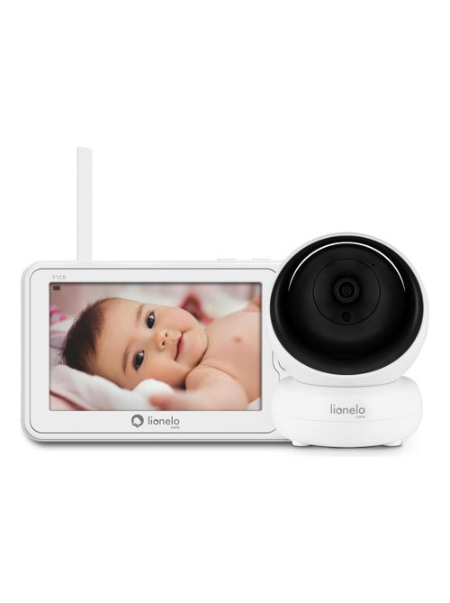 Monitor de bebé con video de 360° - LIONELO Babyline 8.3 - Comunicación bidireccional - Visión noctu - Kiabi