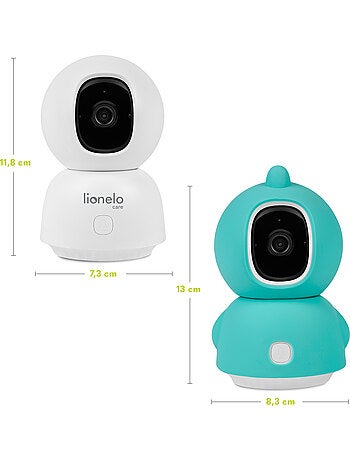 Monitor de bebé LIONELO Babyline View - HD - Audio bidireccional - Visión nocturna