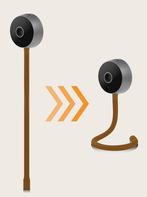 Monitor inteligente para bebés LIONELO Babyline - HD - WiFi - Audio bidireccional - Visión nocturna - Kiabi Monitor inteligente para bebés LIONELO Babyline - HD - WiFi - Audio bidireccional - Visión nocturna - Kiabi