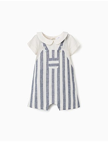 Mono a rayas en lino You&Me