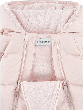Mono acolchado tipo plumífero - lacoste