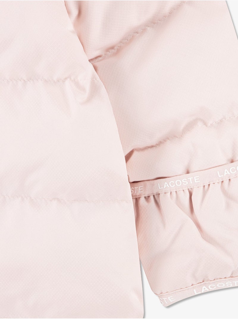 Mono acolchado tipo plumífero - lacoste Rosa claro - Kiabi