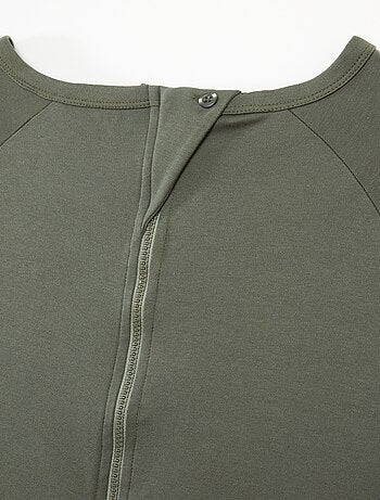 Mono con abertura de cremallera - colección fácil de poner