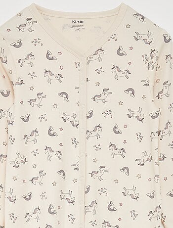 Mono con aberturas de botones a presión - colección fácil de poner