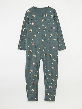 Mono con aberturas de botones a presión - colección fácil de poner