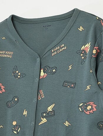 Mono con aberturas de botones a presión - colección fácil de poner