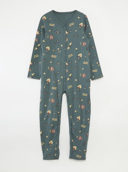 Mono con aberturas de botones a presión - colección fácil de poner - Kiabi