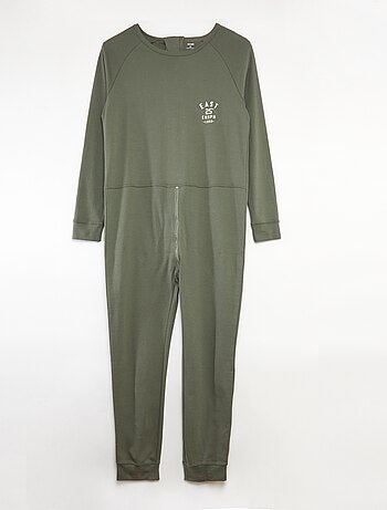 Mono con cierre de cremallera - Fácil de Poner