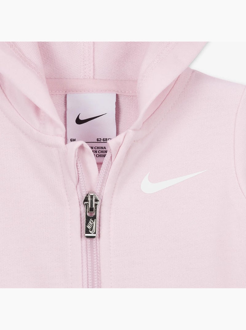 Mono con cremallera y capucha - nike Rosa - Kiabi