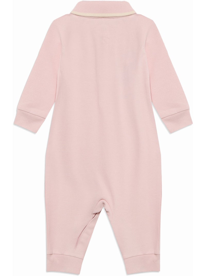 Mono con cuello de polo - lacoste Rosa claro - Kiabi