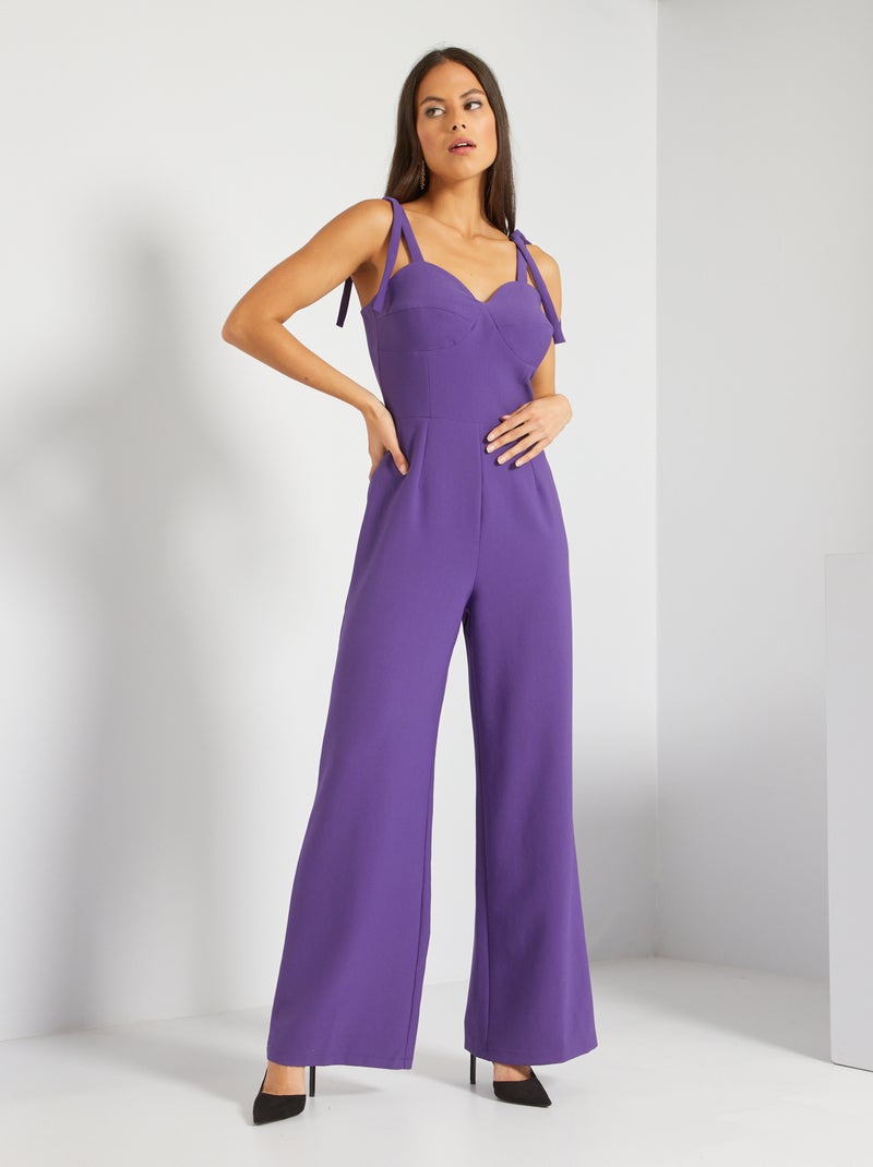 Mono con cuello en forma de corazón PURPURA - Kiabi
