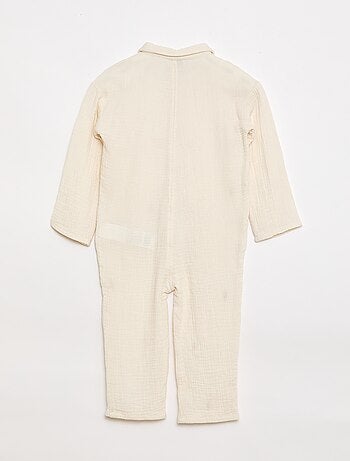 Mono con estampado integral de algodón