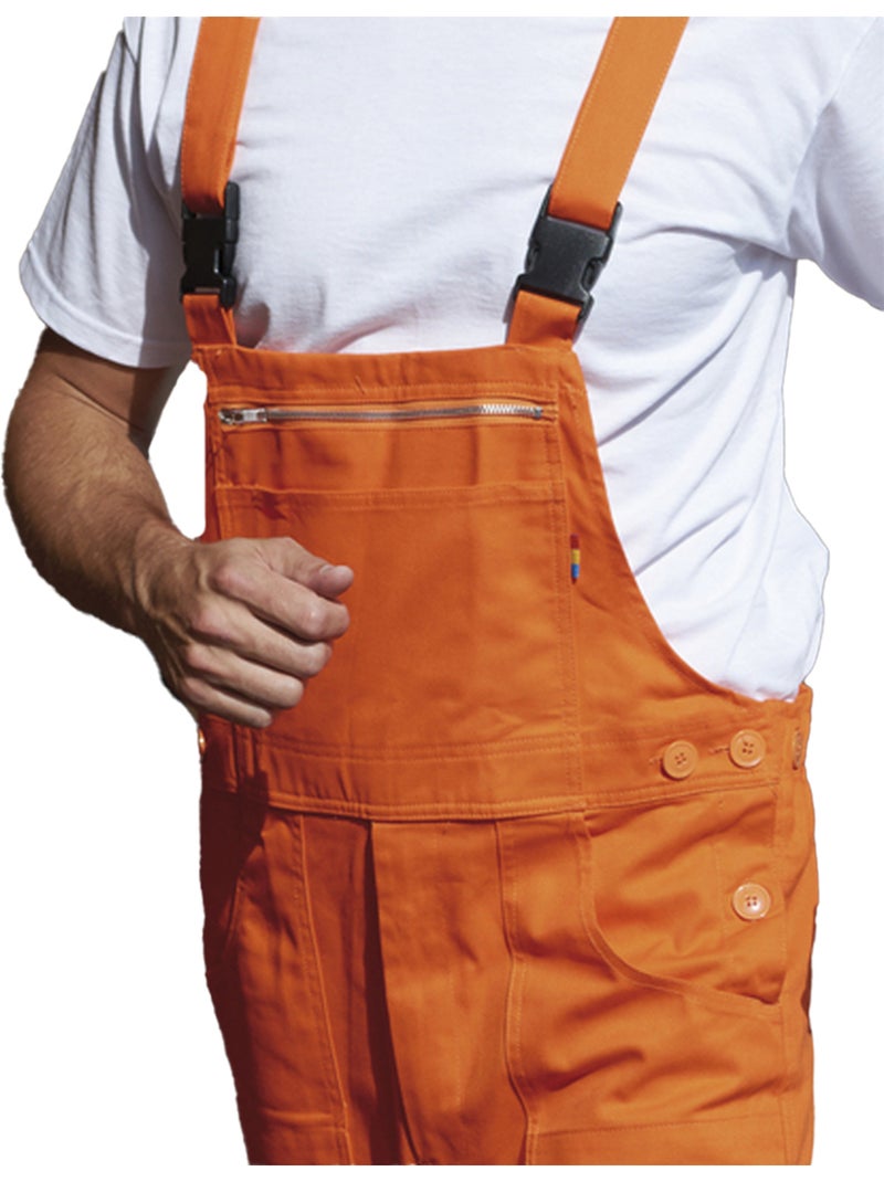 Mono con peto y tirantes classic para hombre - carson classic workwear Naranja - Kiabi